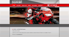 Desktop Screenshot of kymco.dojacek.cz